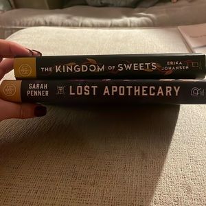 Two hardcover books